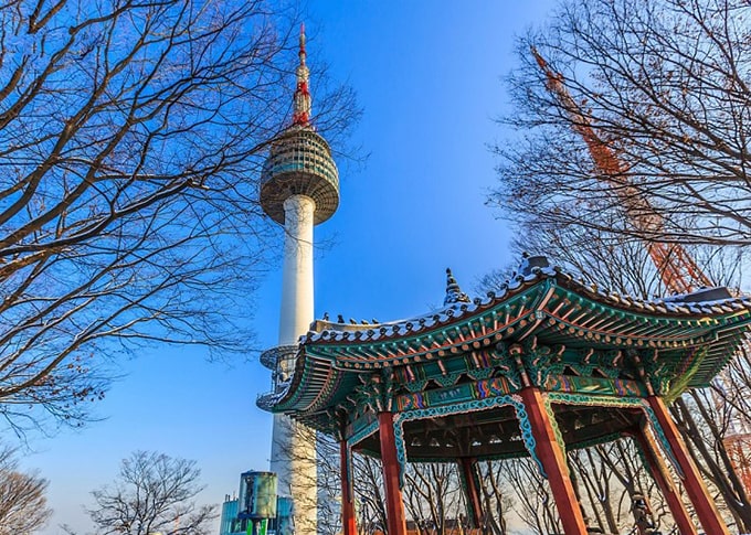 Tháp N Seoul Hàn Quốc